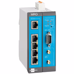 Insys Microelectronics MoRoS MRO-L210, WAN Ethernet, 10 Gigabit Ethernet, 100 Gigabit Ethernet, Blu, Grigio, Bianco