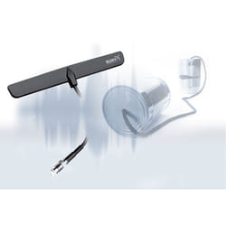 THB Little-Flat antenna per automobile Finestra (posizionamento) Nero