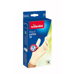 Pack of 10 Multilatex Guanti usa e getta - Taglia m-l - Vileda