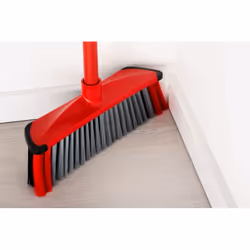 Vileda 4023103173286 scopa Interno Setola rigida Grigio, Rosso - Vista aggiuntiva 4
