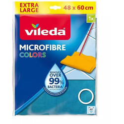 Vileda - panno in microfibra 'colors', 49x60 cm