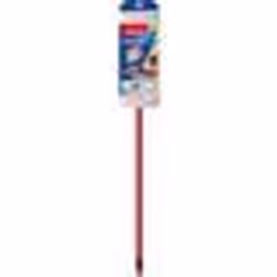 Vileda Ultramax Power 155743 Système de Nettoyage à Plat 2-en-1 Métal/Microfibres Noir/Rouge 14 x 35 x 150 cm