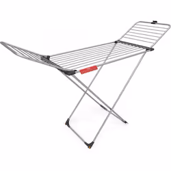 Vileda 157336, Stendibiancheria da pavimento, Alluminio, Nero, Acciaio inox, 1670 mm, 560 mm, 920 mm
