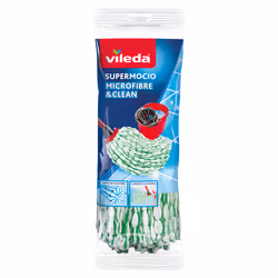 Vileda SuperMocio Fiocco Microfibre & Clean Testa del mocio Multicolore - Vista aggiuntiva 4