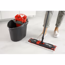 Vileda Ultramax XL spazzolone Bagnato Microfibra Rosso, Bianco - Vista aggiuntiva 4