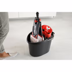Vileda Ultramax XL spazzolone Bagnato Microfibra Rosso, Bianco - Vista aggiuntiva 5
