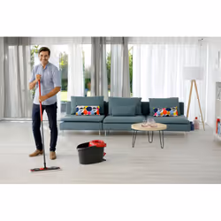 Vileda Ultramat Turbo XL spazzolone Secco e bagnato Microfibra Nero, Rosso - Vista aggiuntiva 6