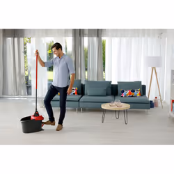 Vileda Ultramat Turbo XL spazzolone Secco e bagnato Microfibra Nero, Rosso - Vista aggiuntiva 7