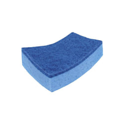 Set di 3 spugne blu con raschietto - Vileda