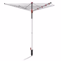 Vileda Sun Lift 50, Alluminio, Nero, Bianco, 50 m, Pavimento, 1 pz