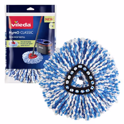 Vileda 4023103254220 accessorio per lavare Panno mop Blu, Bianco - Vista aggiuntiva 2