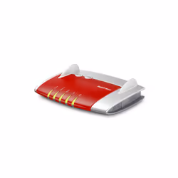FRITZ!Box 4020, Wi-Fi 4 (802.11n), Collegamento ethernet LAN, 3G, 4G, Rosso