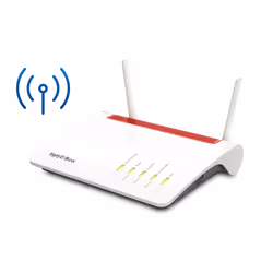 FRITZ!Box 6890 LTE, Wi-Fi 5 (802.11ac), Dual-band (2.4 GHz/5 GHz), Collegamento ethernet LAN, 3G, Nero, Rosso, Bianco, Router ...