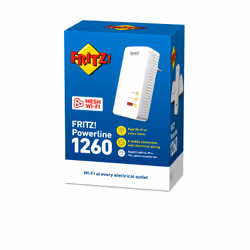 FRITZ!Powerline 1260 INT 1200 Mbit/s Collegamento ethernet LAN Wi-Fi Bianco 1 pz - Vista aggiuntiva 4