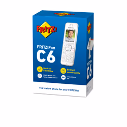 FRITZ!Fon C6 International Telefono DECT Identificatore di chiamata Bianco - Vista aggiuntiva 4