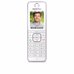 FRITZ!Fon C6 International Telefono DECT Identificatore di chiamata Bianco - Vista aggiuntiva 5