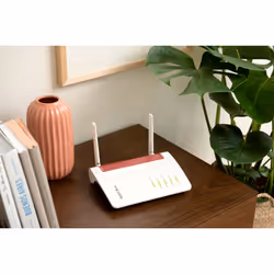 FRITZ!Box 6850 5G router wireless Gigabit Ethernet Dual-band (2.4 GHz/5 GHz) Nero, Rosso, Bianco