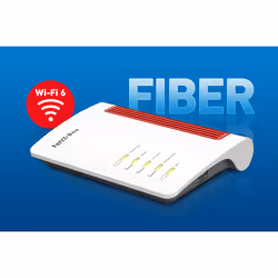 FRITZ!Box 5530 Fibre AON router wireless Gigabit Ethernet Dual-band (2.4 GHz/5 GHz) Bianco - Vista aggiuntiva 6