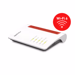 FRITZ!Box 5530 Fibre AON router wireless Gigabit Ethernet Dual-band (2.4 GHz/5 GHz) Bianco - Vista aggiuntiva 7
