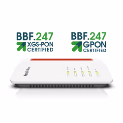 FRITZ!Box 5530 (WITH SFP XGSPON) router wireless Gigabit Ethernet Dual-band (2.4 GHz/5 GHz) Bianco - Vista aggiuntiva 5