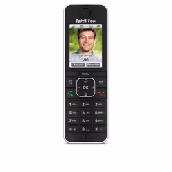 FRITZ!Fon C6 Telefono DECT Identificatore di chiamata Nero - Vista aggiuntiva 5