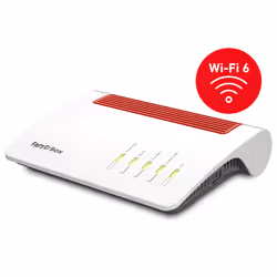 FRITZ!Box 5590 Fiber router wireless Gigabit Ethernet Dual-band (2.4 GHz/5 GHz) Bianco