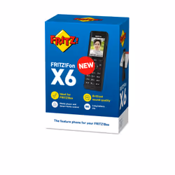 FRITZ!Fon X6 INT Telefono DECT Identificatore di chiamata Nero - Vista aggiuntiva 4