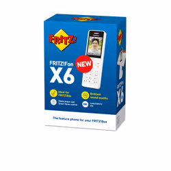 FRITZ!Fon X6 Telefono DECT Identificatore di chiamata Bianco - Vista aggiuntiva 4