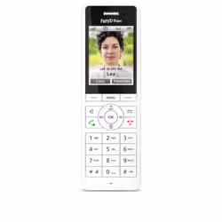 FRITZ!Fon X6 Telefono DECT Identificatore di chiamata Bianco - Vista aggiuntiva 5