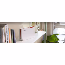 FRITZ!Box 5690 Pro router wireless Gigabit Ethernet Banda tripla (2.4 GHz/5 GHz/5 GHz) Bianco - Vista aggiuntiva 6
