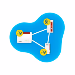 FRITZ!Box 6820 LTE Banda singola (2.4 GHz) Wi-Fi 4 (802.11n) Bianco 1 4G Interno - Vista aggiuntiva 5