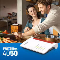 FRITZ!Box 4050 International router wireless Dual-band (2.4 GHz/5 GHz) - Vista aggiuntiva 5