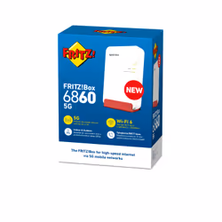 FRITZ!Box 6860 5G Edition International router wireless Gigabit Ethernet Dual-band (2.4 GHz/5 GHz) - Vista aggiuntiva 4