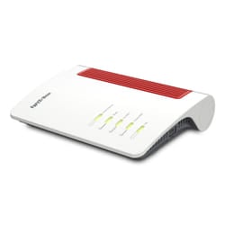 FRITZ!Box 4690 router wireless Dual-band (2.4 GHz/5 GHz) Rosso, Bianco