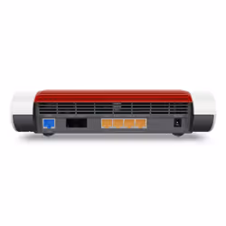 FRITZ!Box 4690 router wireless Dual-band (2.4 GHz/5 GHz) Rosso, Bianco - Vista aggiuntiva 4