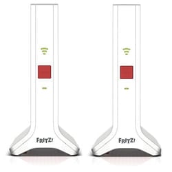 FRITZ!Repeater Mesh Set 4200 Ripetitore di rete 4200 Mbit/s Rosso, Bianco