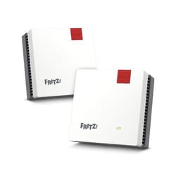 Mesh Set 20003112 sistema Wi-Fi Mesh Dual-band (2.4 GHz/5 GHz) Wi-Fi 6 (802.11ax) Rosso, Bianco Interno