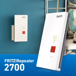 Repeater 2700 Ripetitore di rete 125 Mbit/s Bianco - Vista aggiuntiva 3