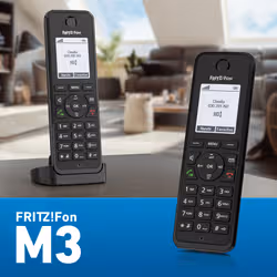 Fon M3 Telefono DECT Identificatore di chiamata Nero - Vista aggiuntiva 5