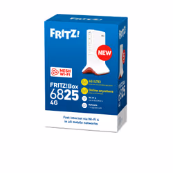 Box FRITZ! 6825 4G International router wireless Gigabit Ethernet Banda singola (2.4 GHz) Bianco - Vista aggiuntiva 4