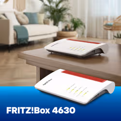 Box FRITZ! 4630 International router wireless 2.5 Gigabit Ethernet Dual-band (2.4 GHz/5 GHz) Bianco - Vista aggiuntiva 5