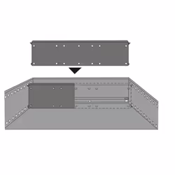 Hettich 9007204 guida di scorrimento e rotella per cassetto 325 mm