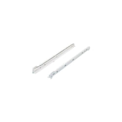 Hettich - Coppia di guide a rulli FR402 L.550 mm - Portata 25 kg - Bianco - 1058349