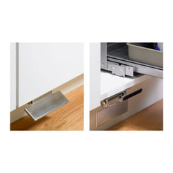 Hettich 9111679 guida di scorrimento e rotella per cassetto