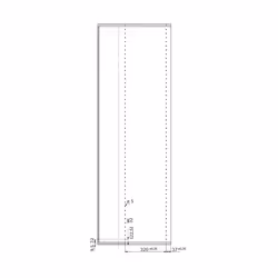 Hettich 9078694 guida di scorrimento e rotella per cassetto 60 kg