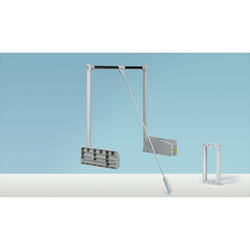 Hettich 9079878 guida di scorrimento e rotella per cassetto 10 kg