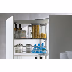 Hettich 9117214 scaffale Acciaio Argento