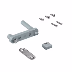 Hettich 9266220, Argento, 50 pz