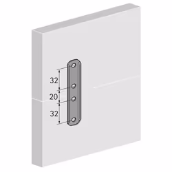Hettich 9277155 guida di scorrimento e rotella per cassetto