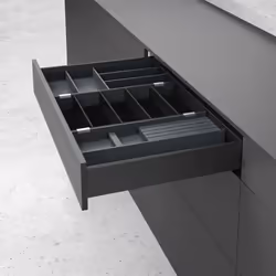 Hettich 9278319 guida di scorrimento e rotella per cassetto 500 mm